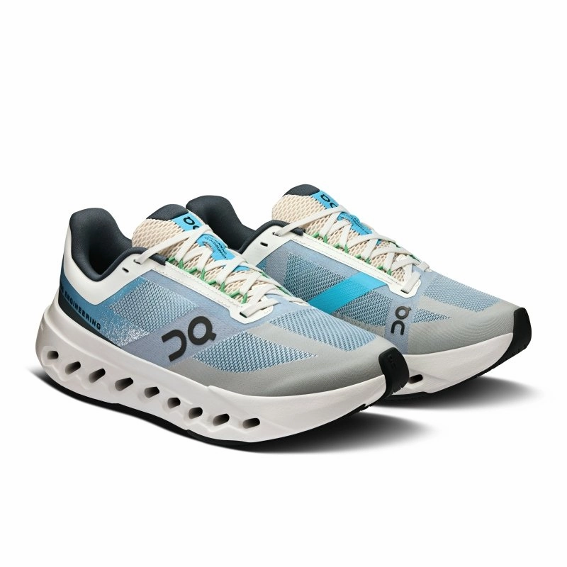 On Women's Cloudsurfer Next (Wide Width) - Niagara/White