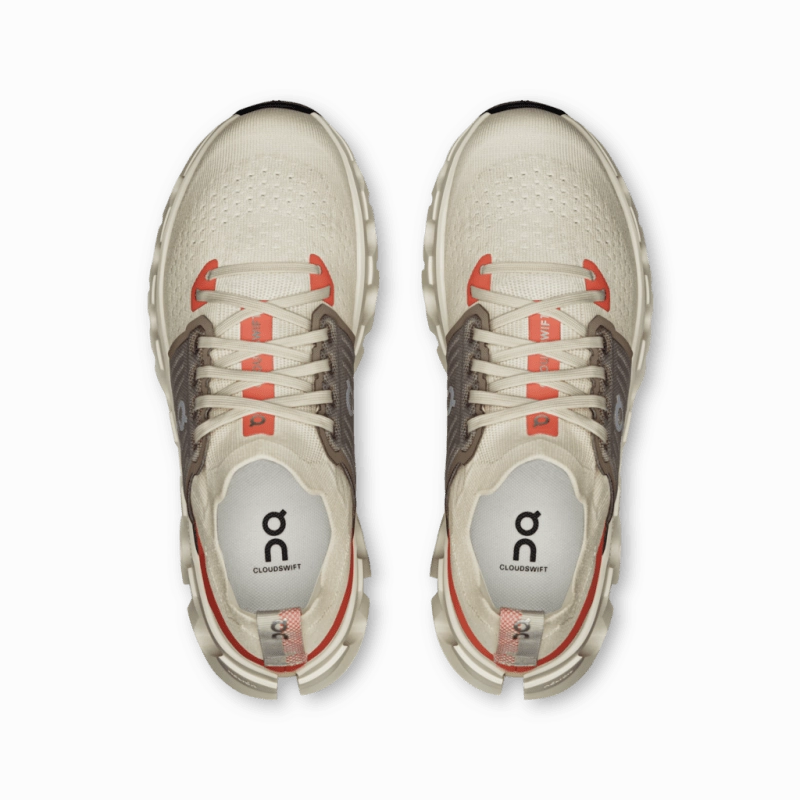 On Women's Cloudswift 4 - Cream/Salmon