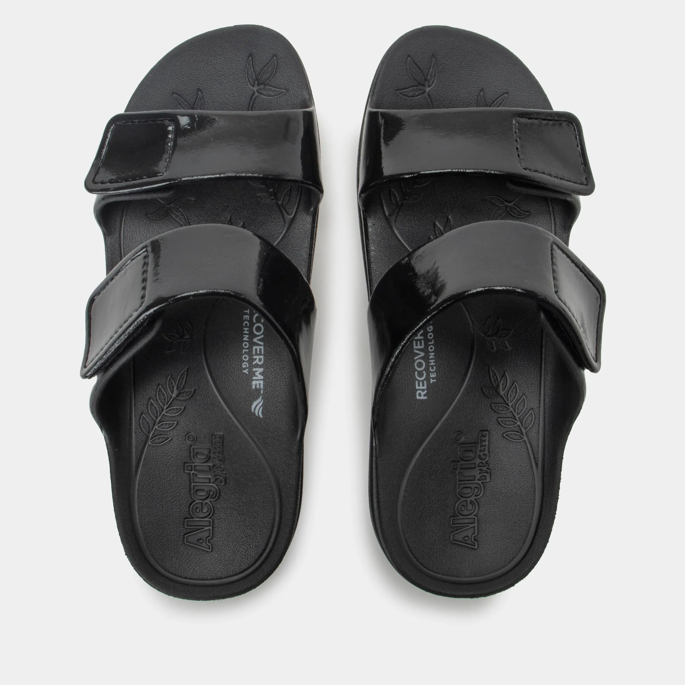 Orbyt Black Gloss Sandal