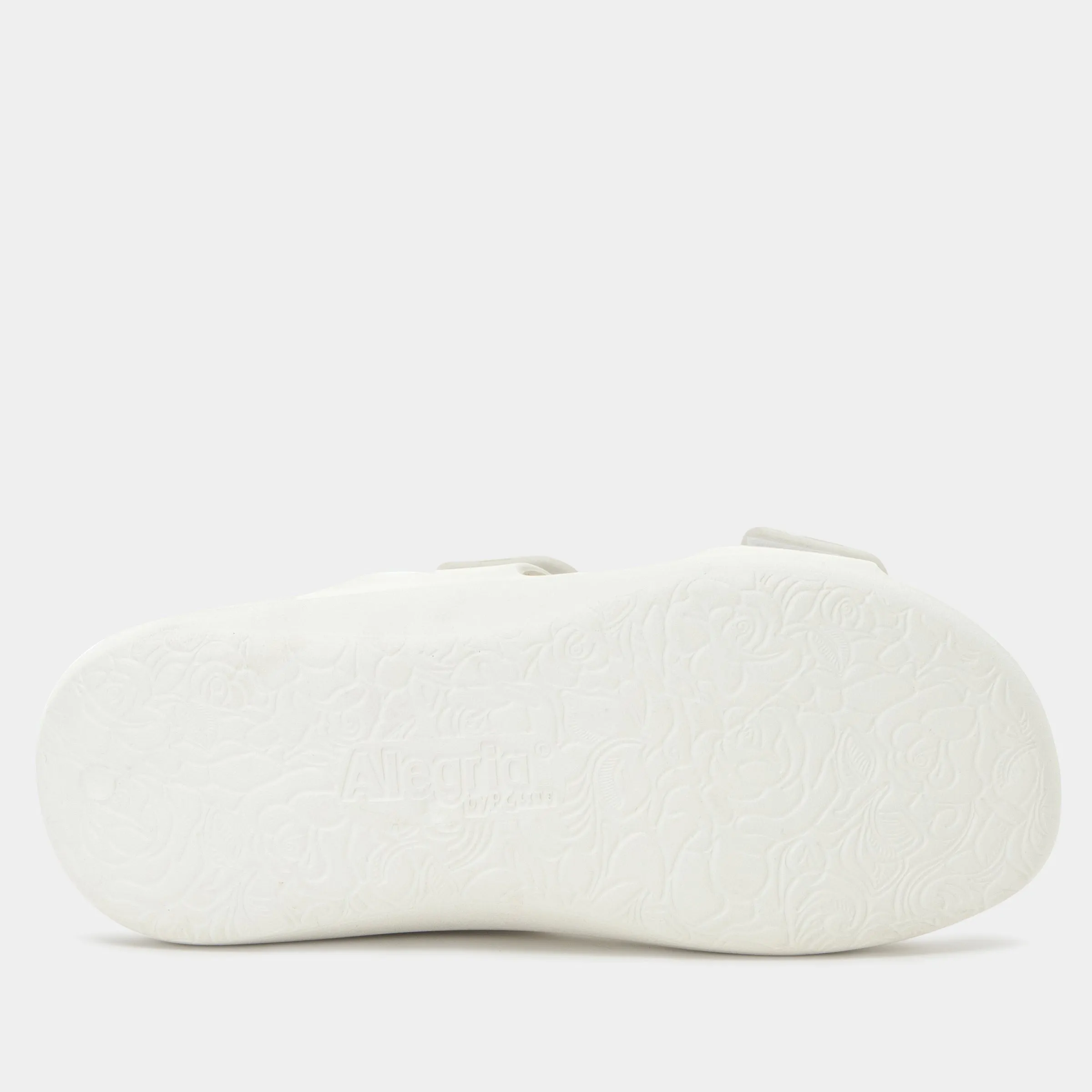 Orbyt White Gloss Sandal
