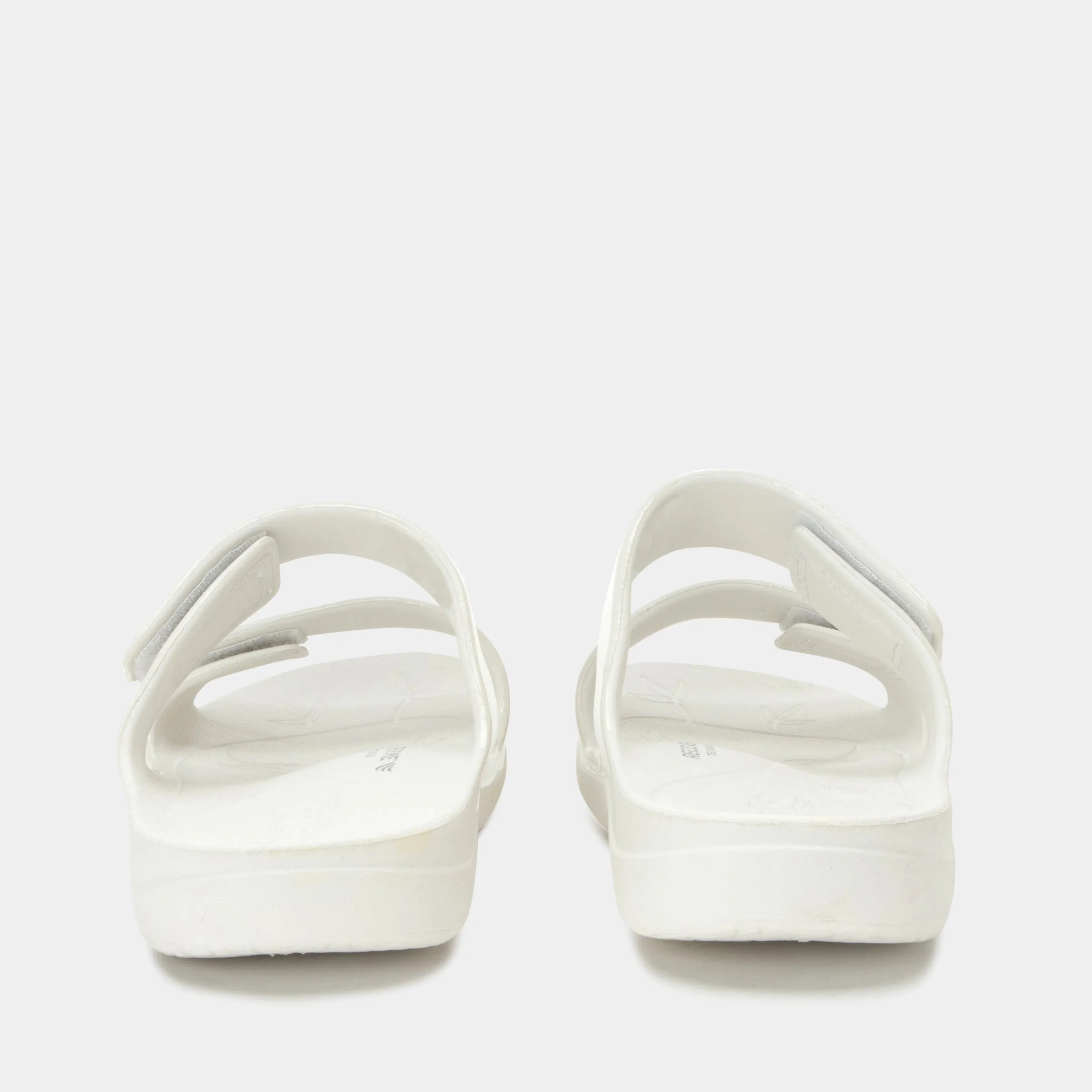 Orbyt White Gloss Sandal