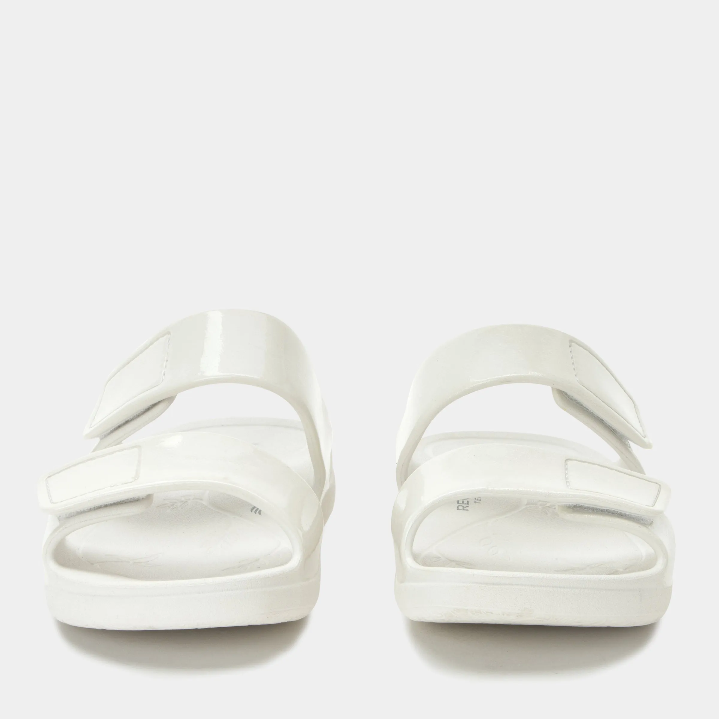Orbyt White Gloss Sandal