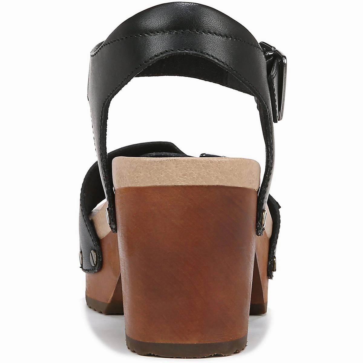 Original Love Womens Leather Slip On Block Heel