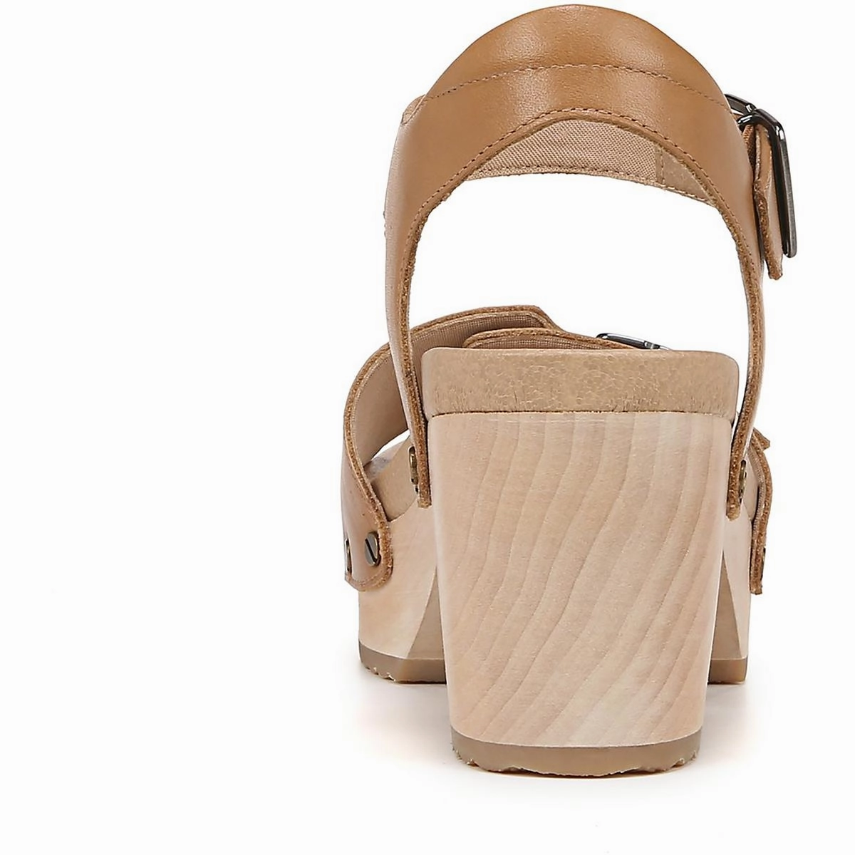 Original Love Womens Leather Slip On Block Heel