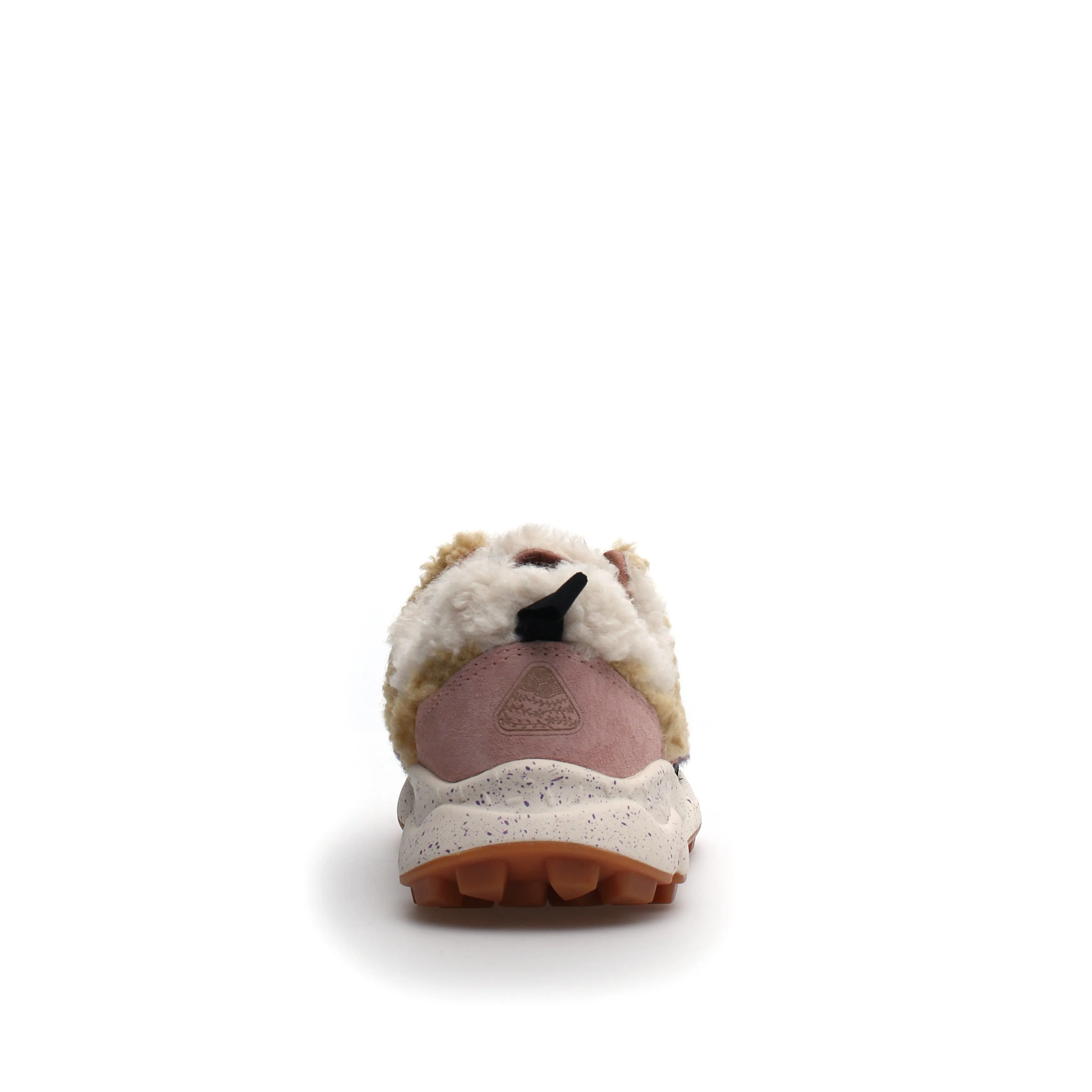 Pampas Teddy - Navy-Lilac Eco Shearling||Pampas Peluche - Marine-Lilas en peluche cologique