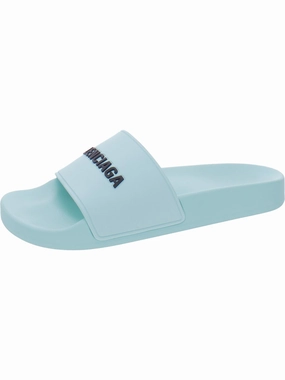 PF20 Womens Slip On Open Toe Pool Slides