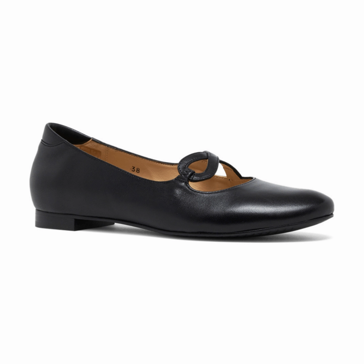 Pie Santo Women's 245531 Kat Black Leather