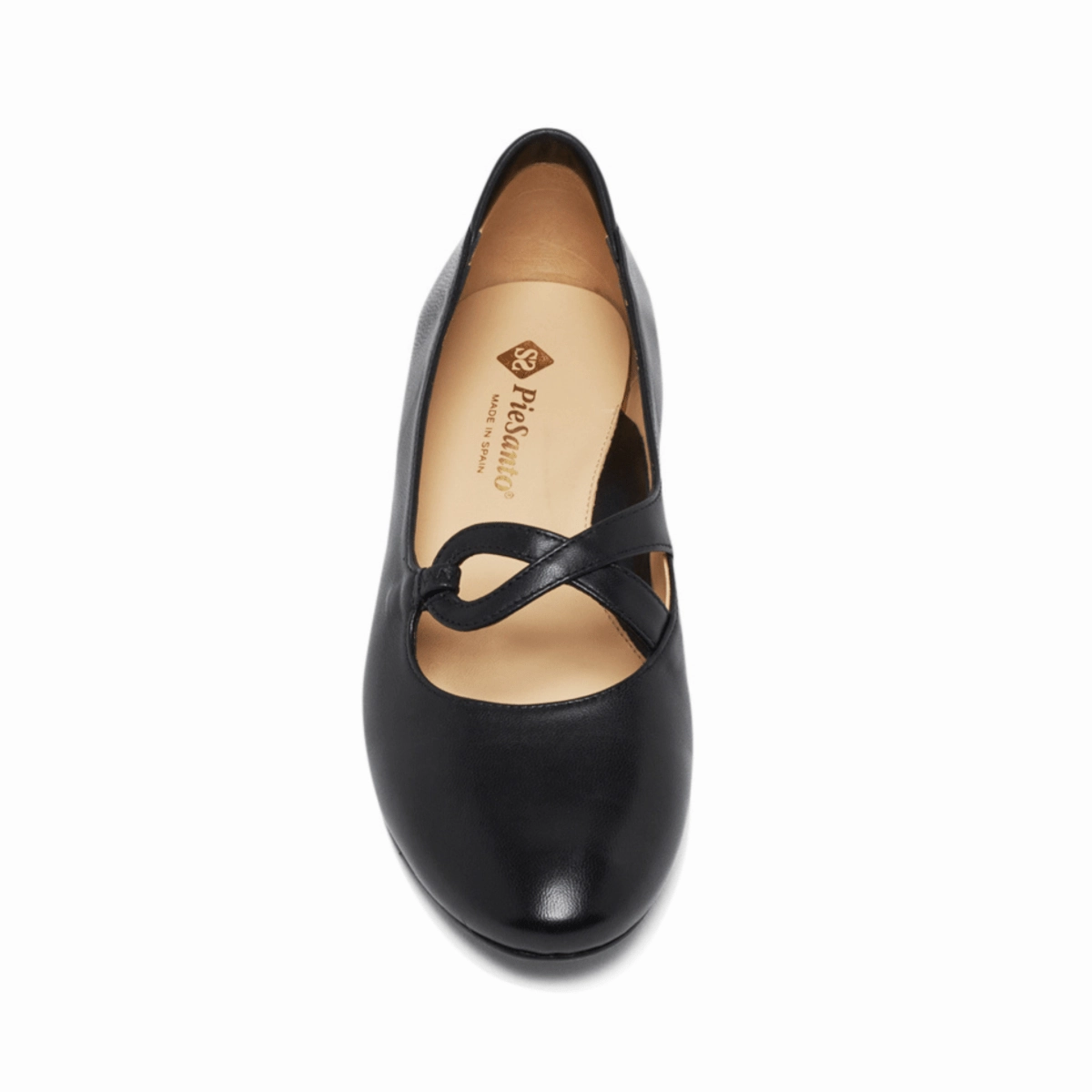 Pie Santo Women's 245531 Kat Black Leather