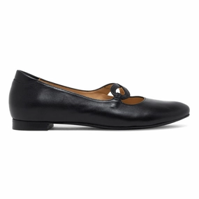 Pie Santo Women's 245531 Kat Black Leather