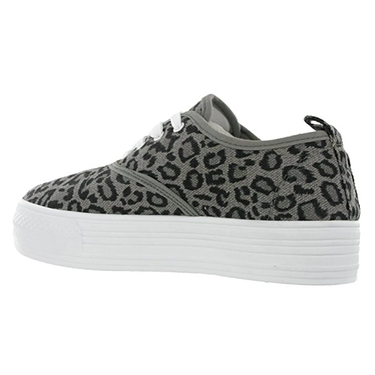 Platform Canvas Pumps