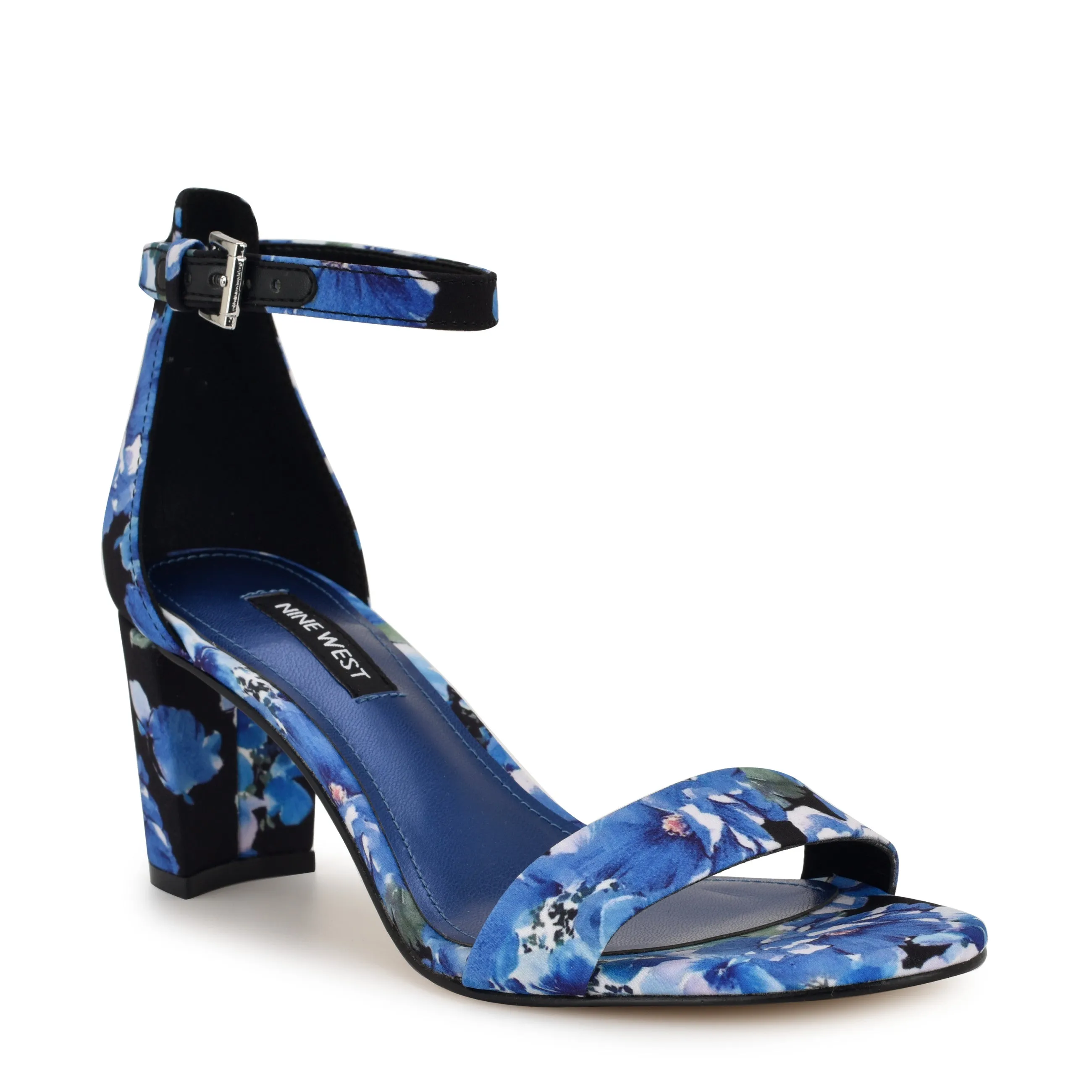 Pruce Ankle Strap Block Heel Sandals