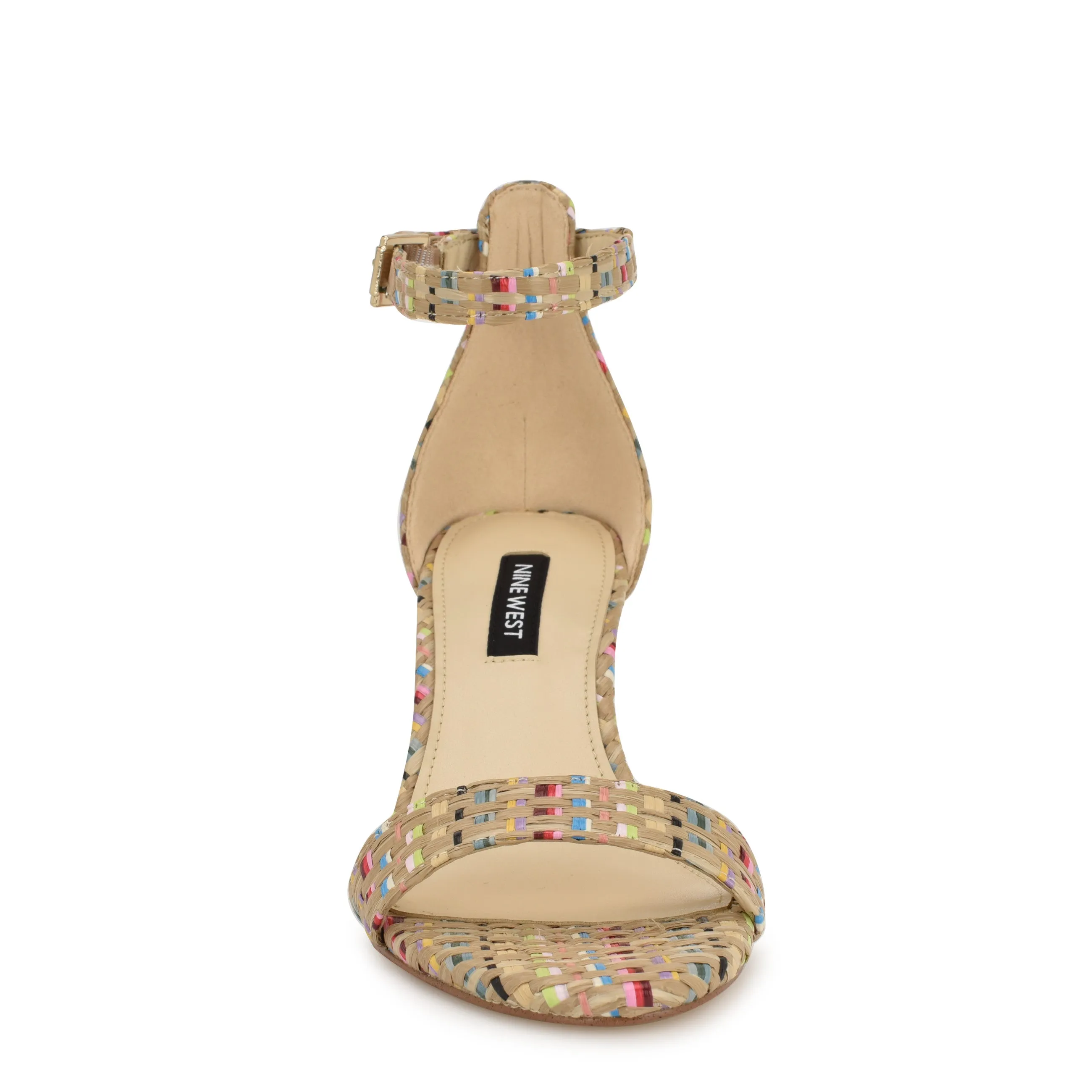 Pruce Ankle Strap Block Heel Sandals