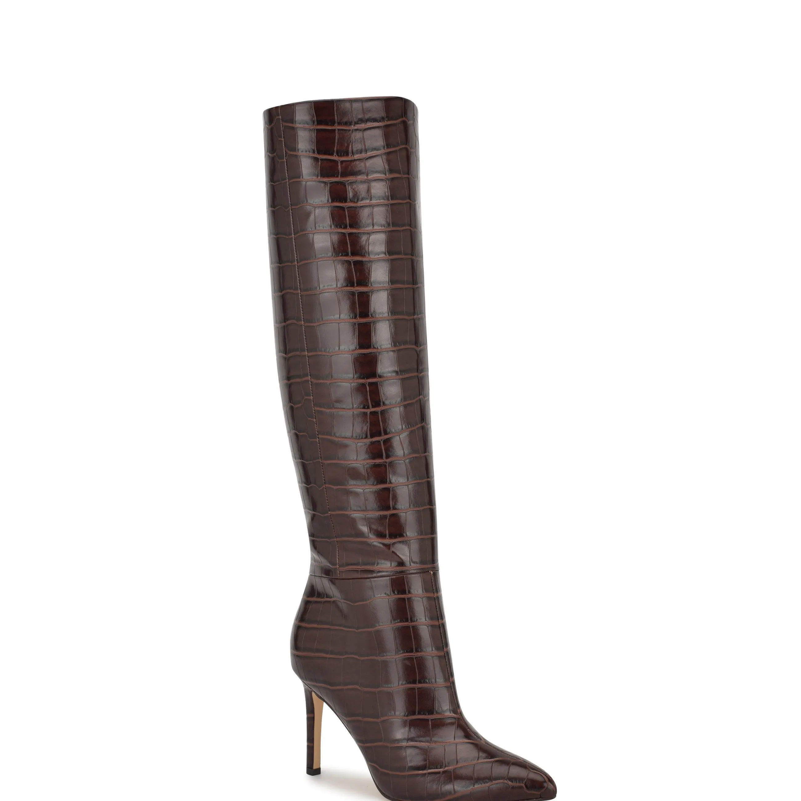 Richy Wide Calf Heeled Boots