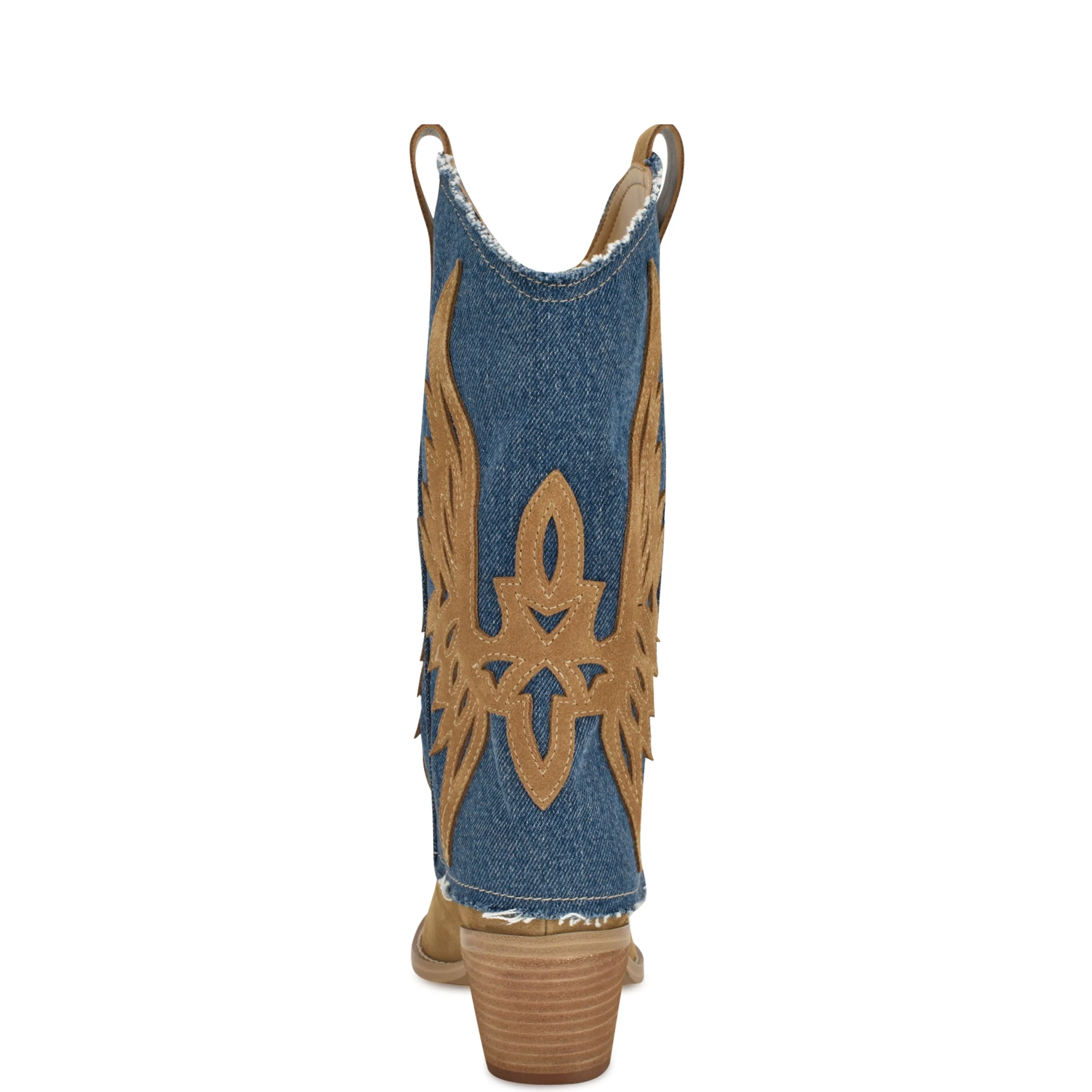 Ringer Detailed Western Boots