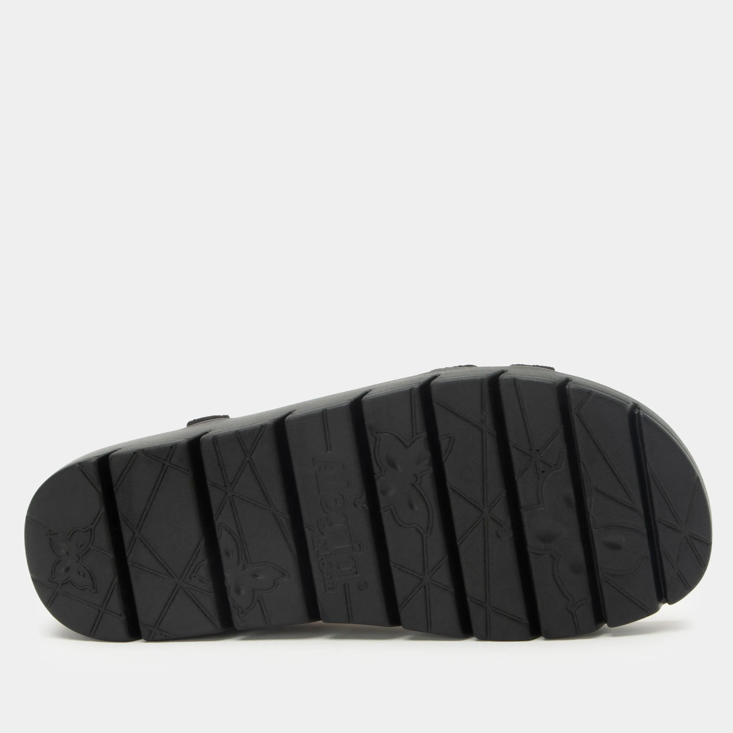 Roz Casual Black Sandal
