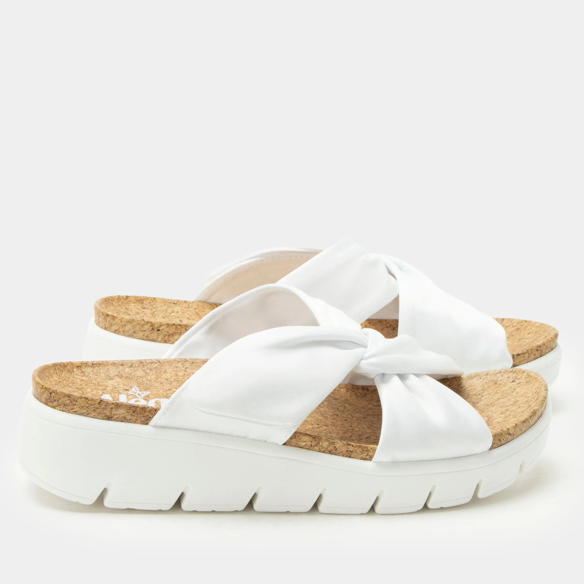 Rylie White Sandal