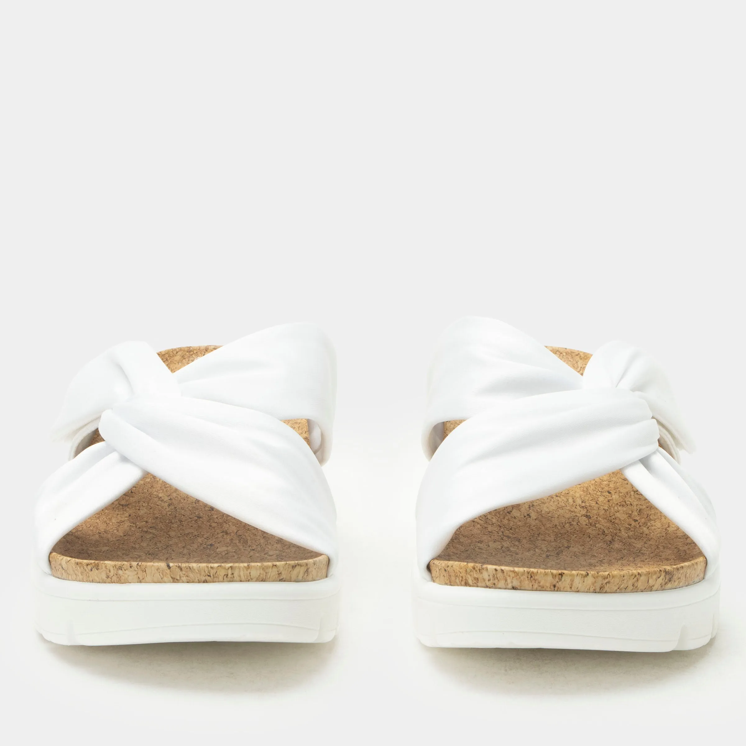 Rylie White Sandal