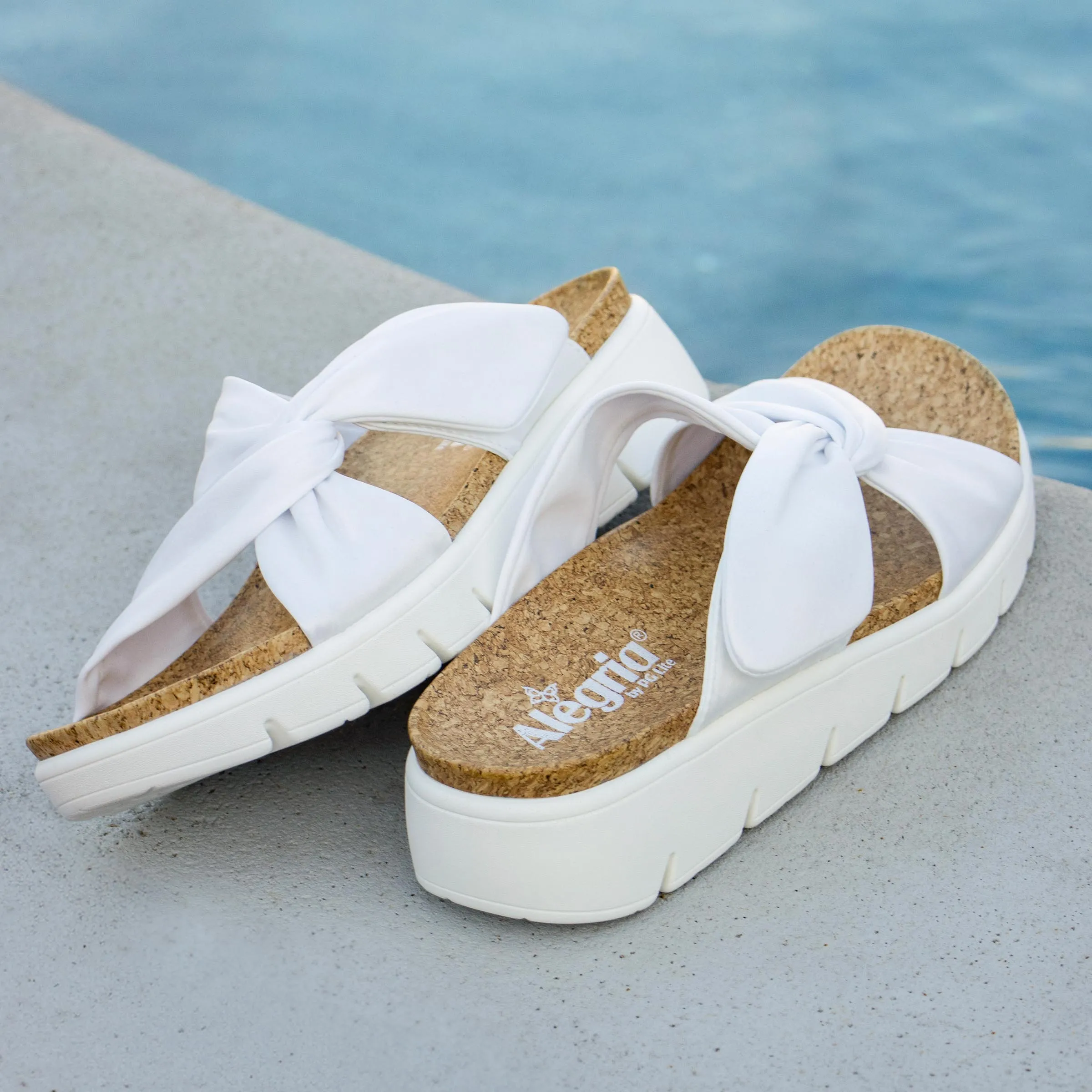 Rylie White Sandal