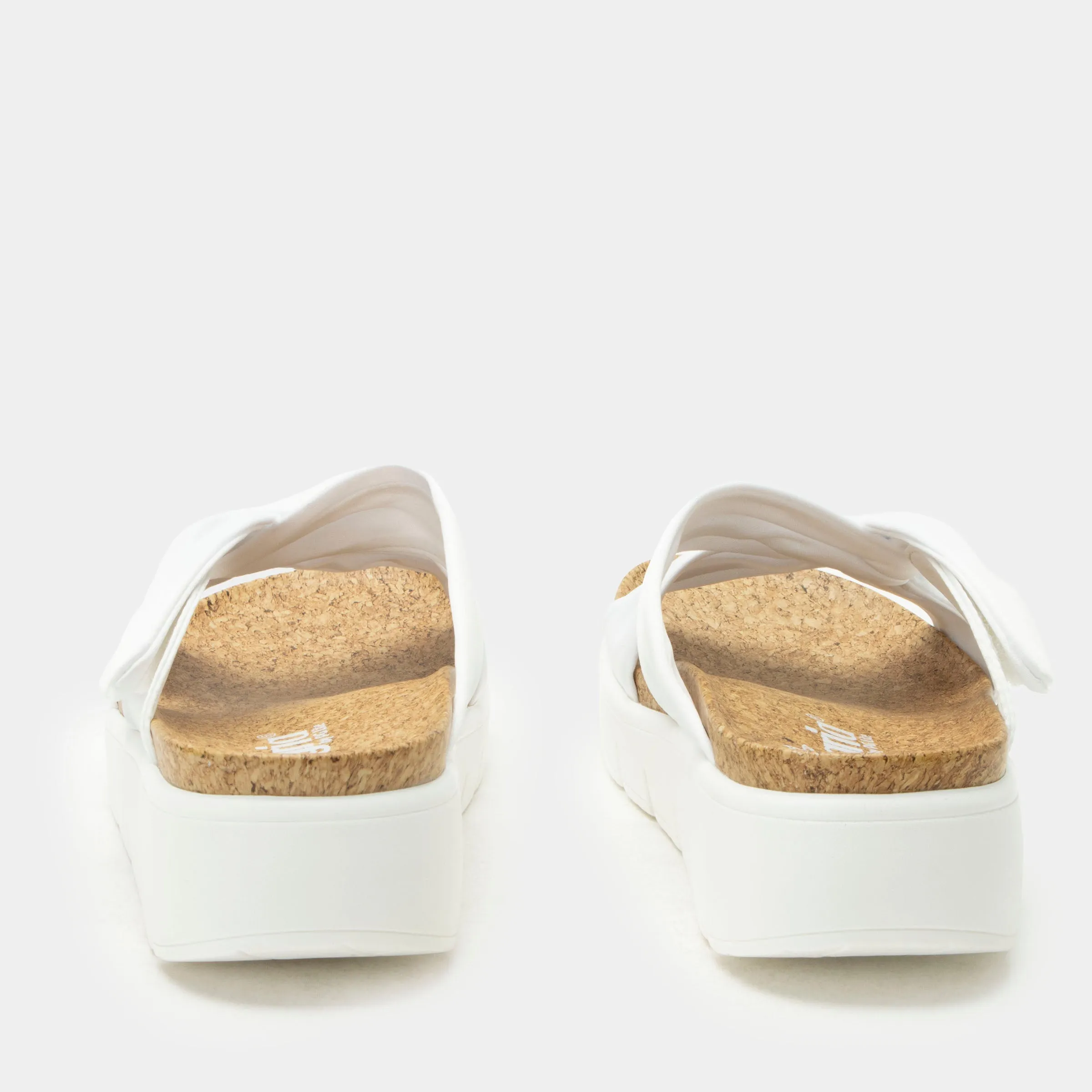 Rylie White Sandal