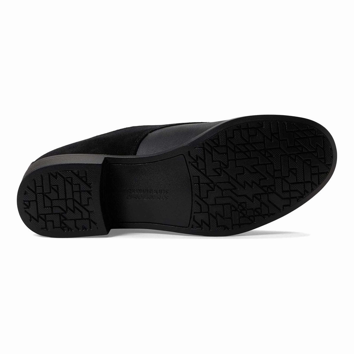 S A S Women's Annex Black Caviar Suede
