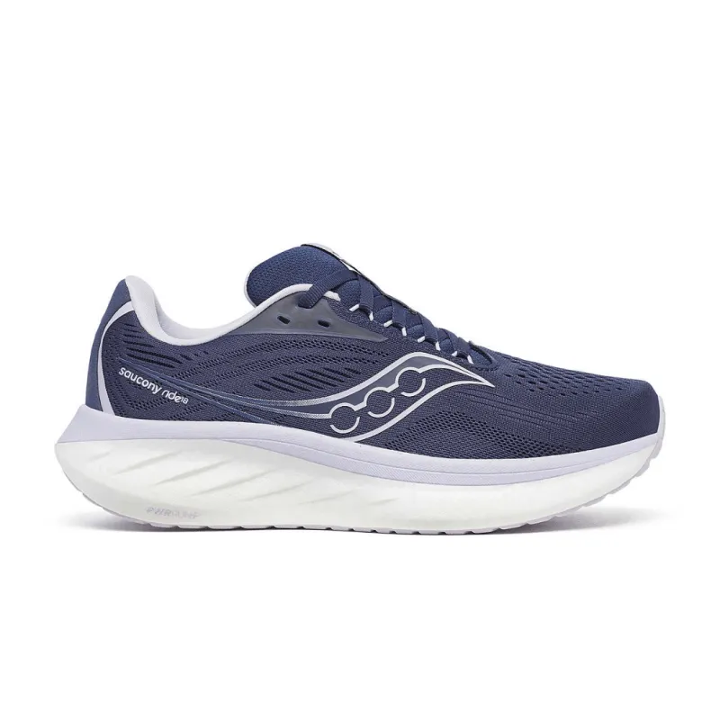 Saucony Women's Ride 18 - Navy/Aster