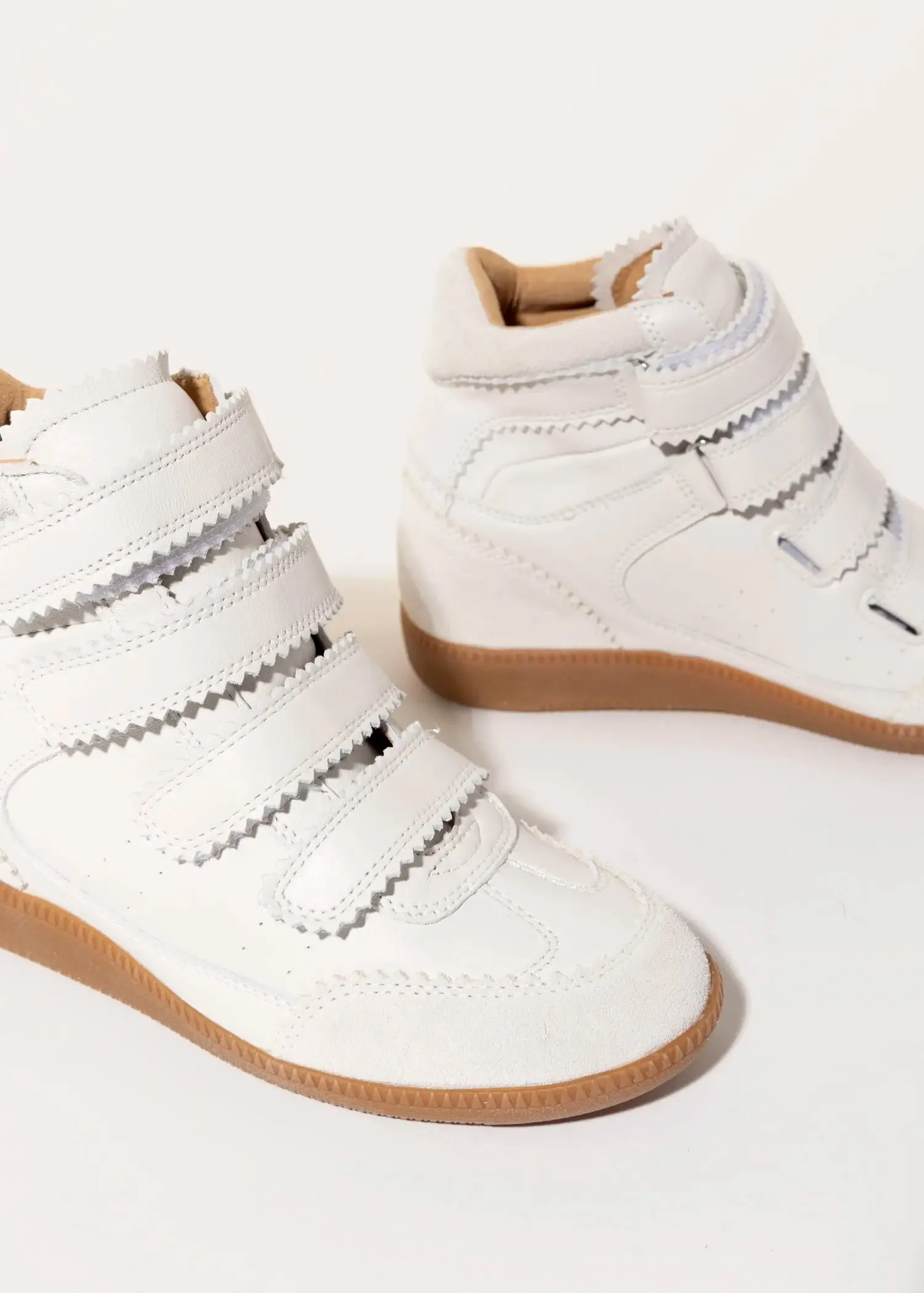 Scarlet Velcro Sneaker