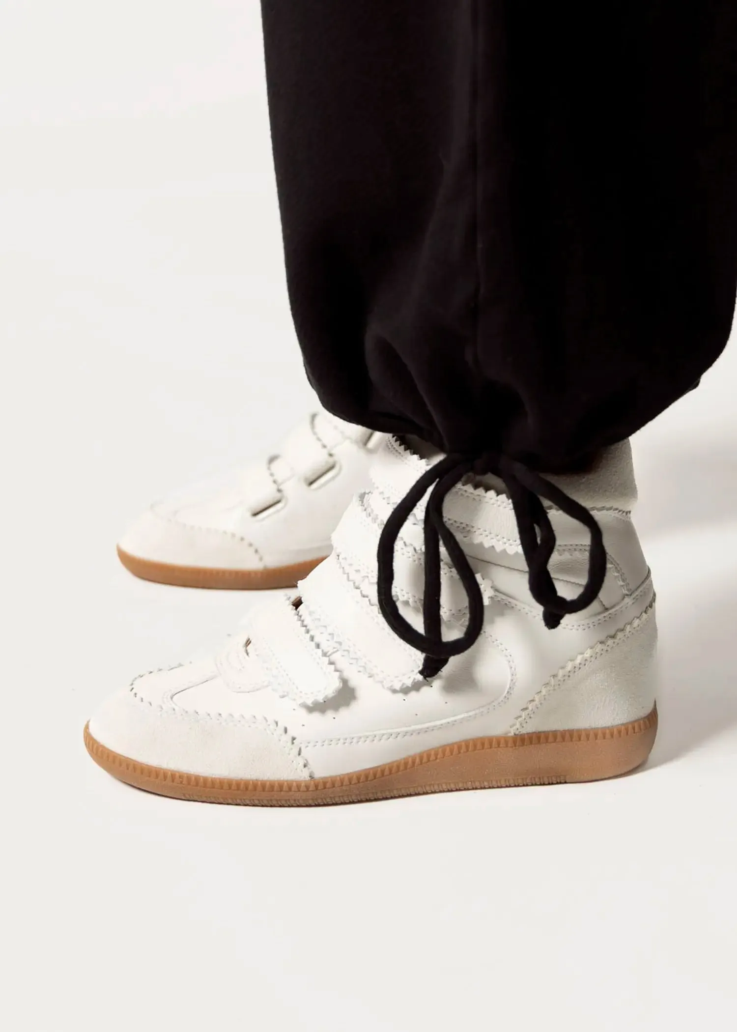 Scarlet Velcro Sneaker