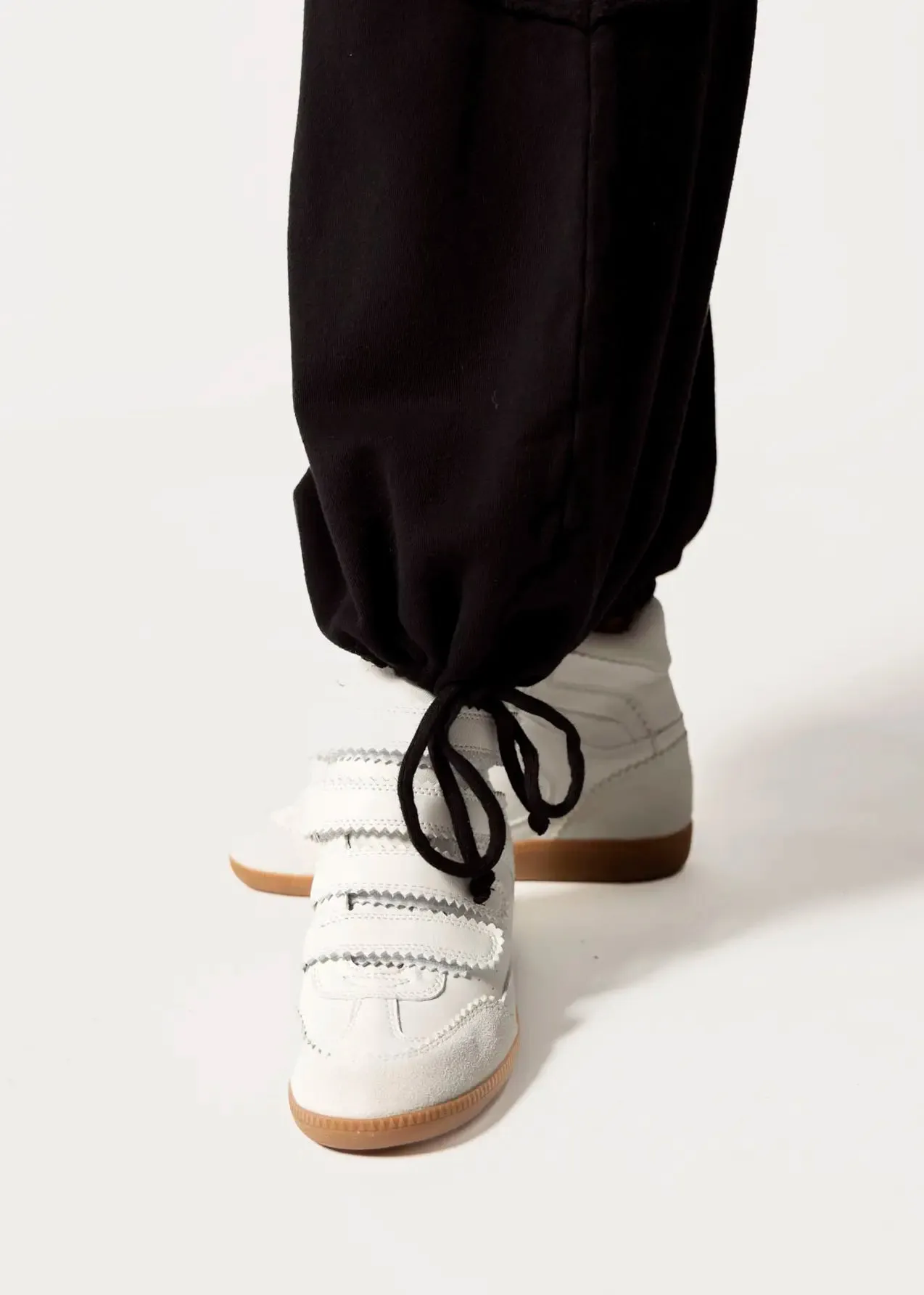 Scarlet Velcro Sneaker