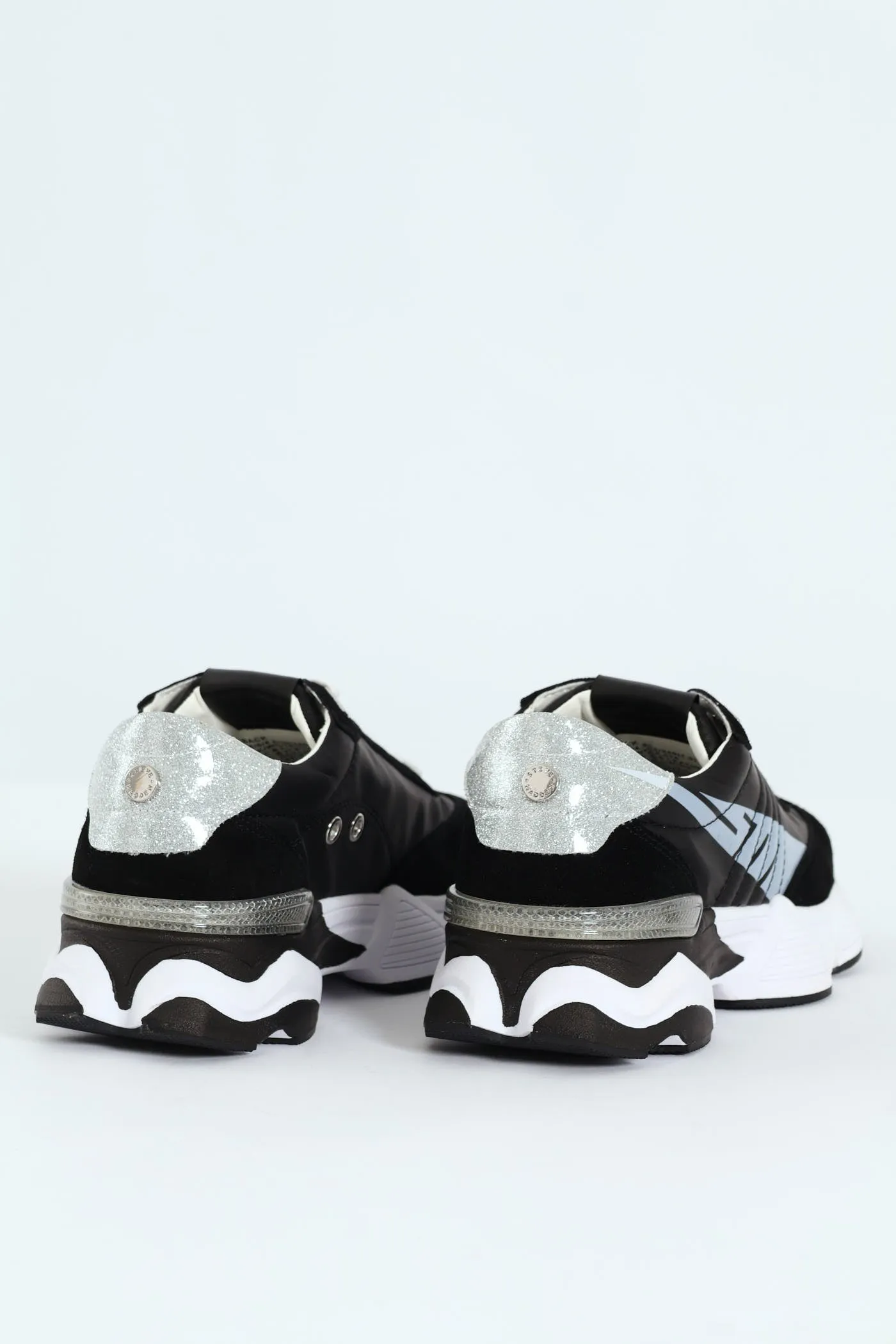 Setback Sportie Sneaker - Black/White