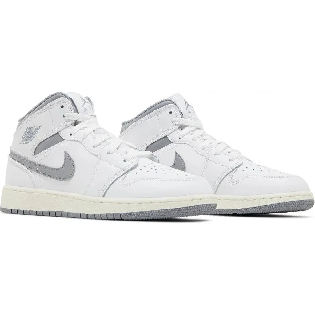 Shoes Nike Nike Air Jordan 1 Mid 'Neutral Grey' GS