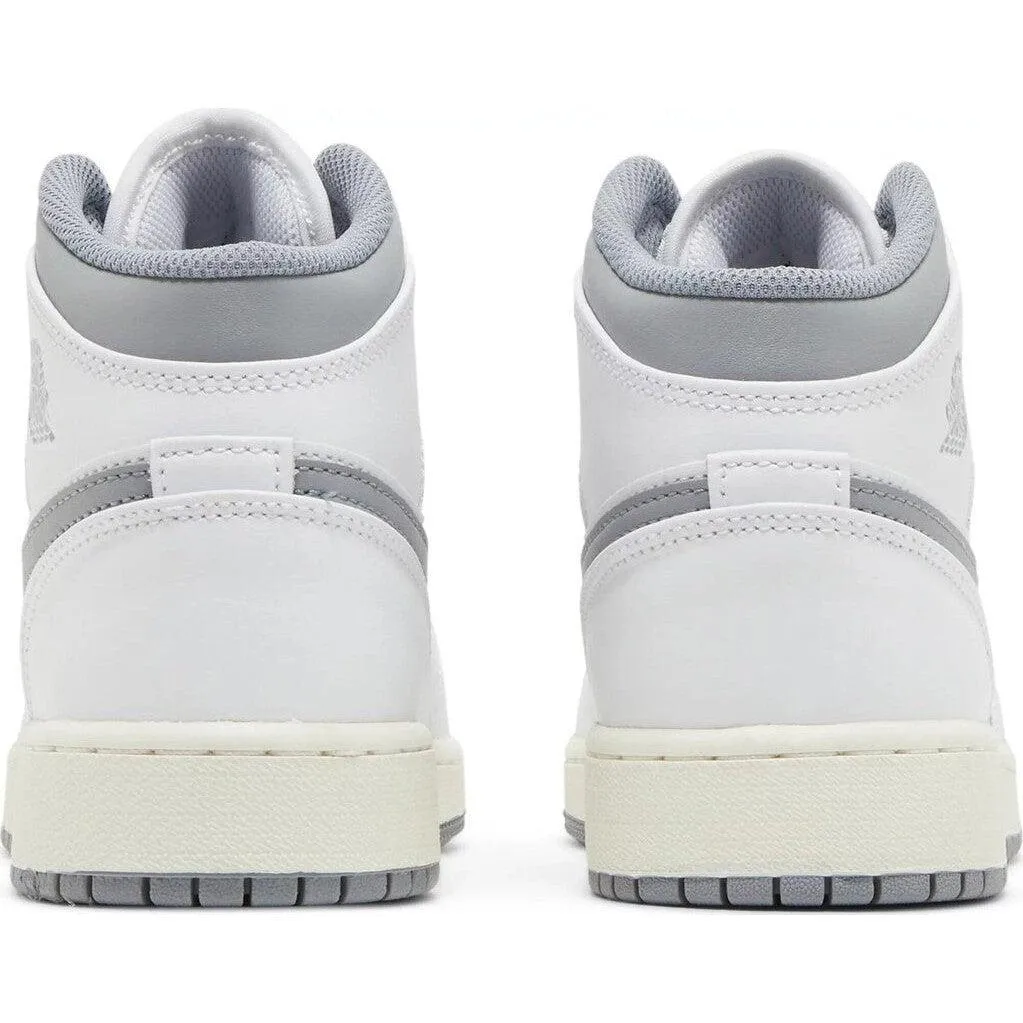 Shoes Nike Nike Air Jordan 1 Mid 'Neutral Grey' GS
