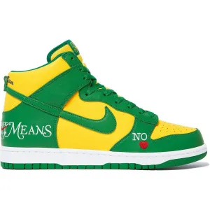 Shoes Nike Supreme?/Nike? SB Dunk High (Yellow)