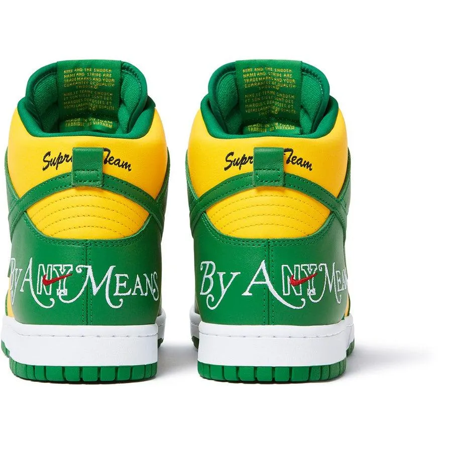 Shoes Nike Supreme?/Nike? SB Dunk High (Yellow)