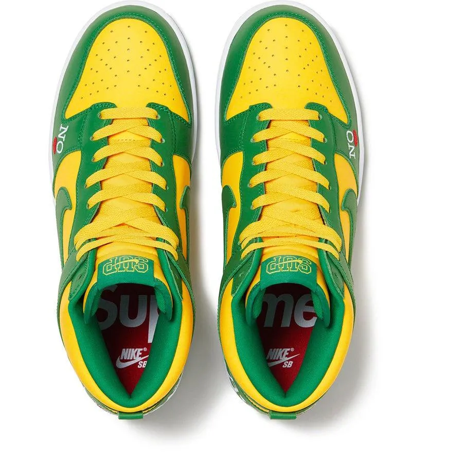 Shoes Nike Supreme?/Nike? SB Dunk High (Yellow)