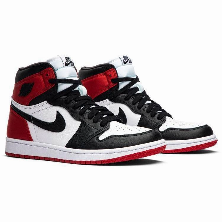 Shoes Nike Nike Wmns Air Jordan 1 Retro High 'Satin Black Toe'.