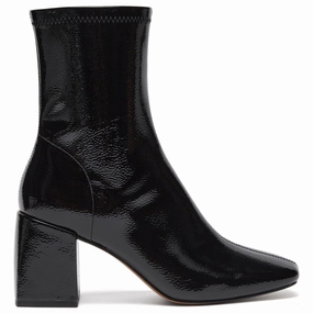 Silent D Women's Carina Black Crinkle Patent
