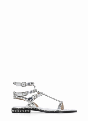 Silver Play Sandals