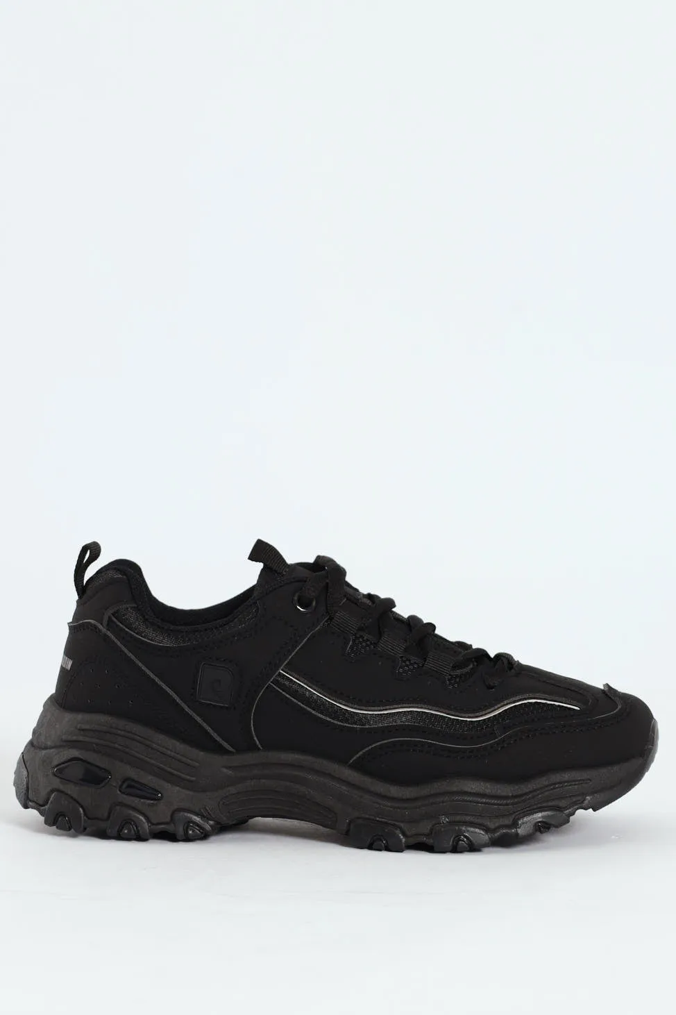 Sirine 6 Chunky Sport Lace Up Sneaker - Black