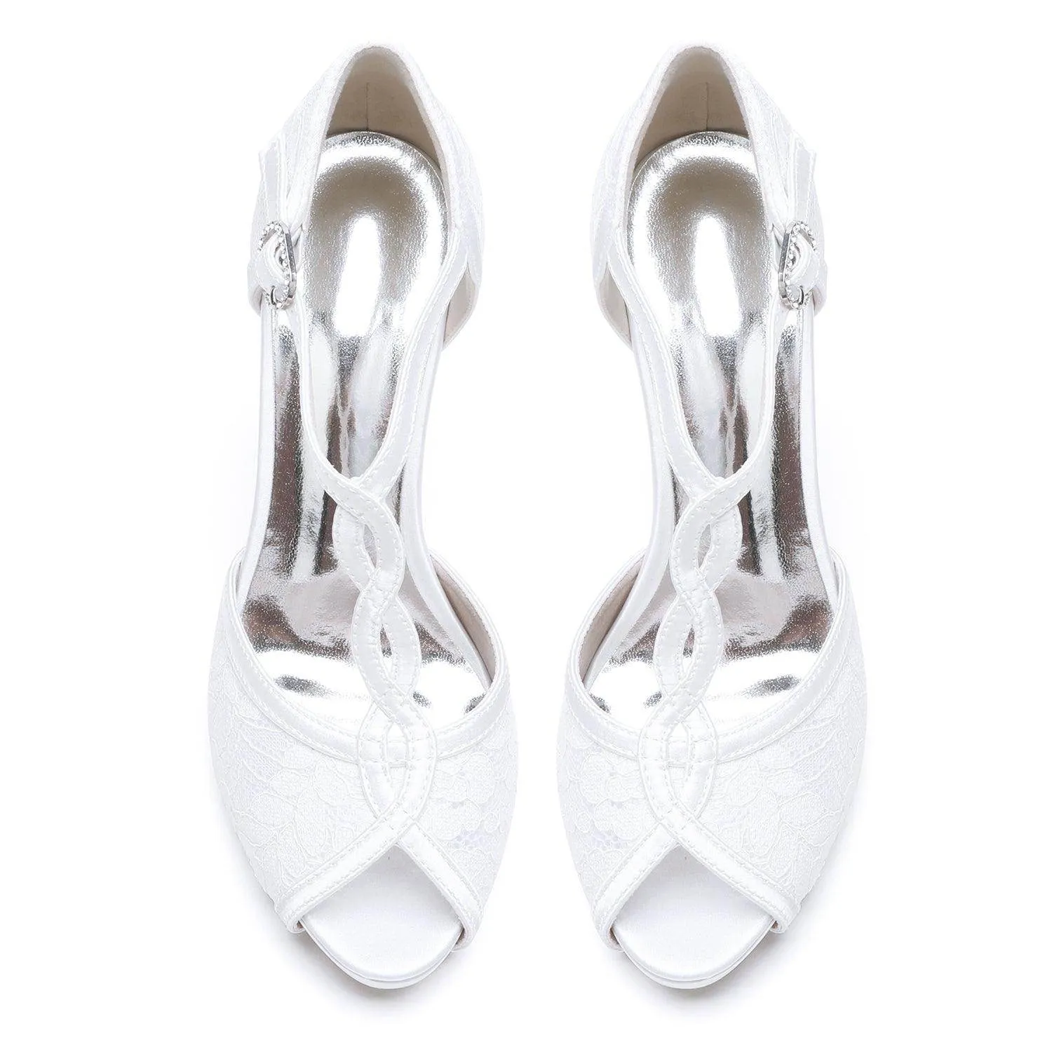 Stiletto Heel 10cm Lace Shoes CK0466