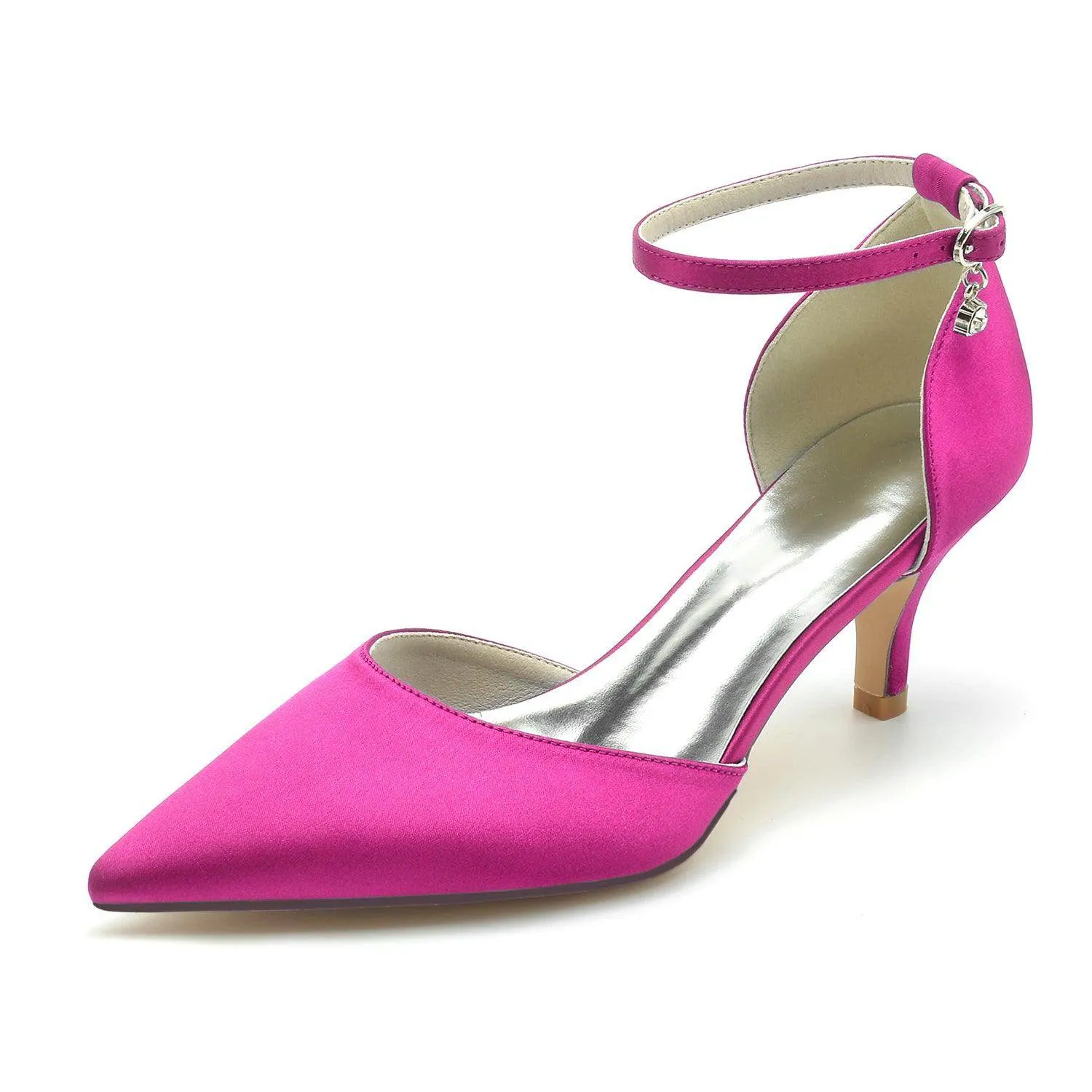 Stiletto Heel 6cm Silk-Like Shoes CK0203
