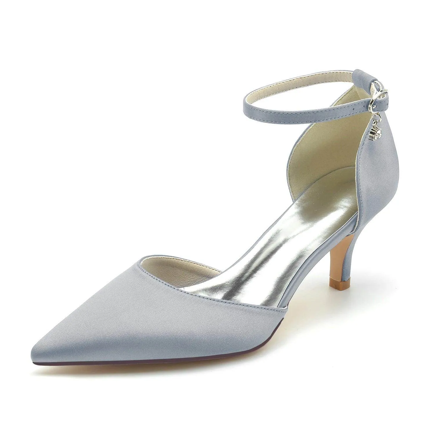 Stiletto Heel 6cm Silk-Like Shoes CK0203