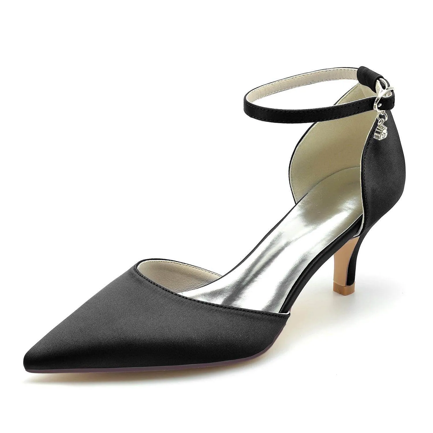 Stiletto Heel 6cm Silk-Like Shoes CK0203
