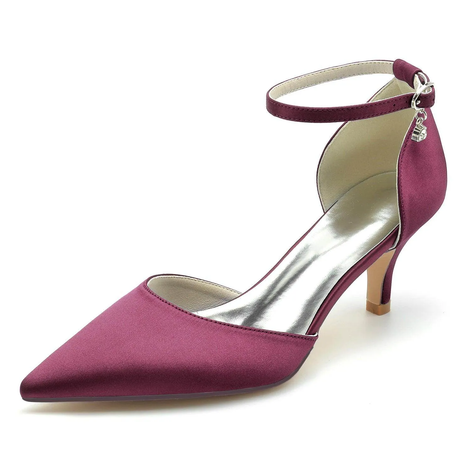 Stiletto Heel 6cm Silk-Like Shoes CK0203