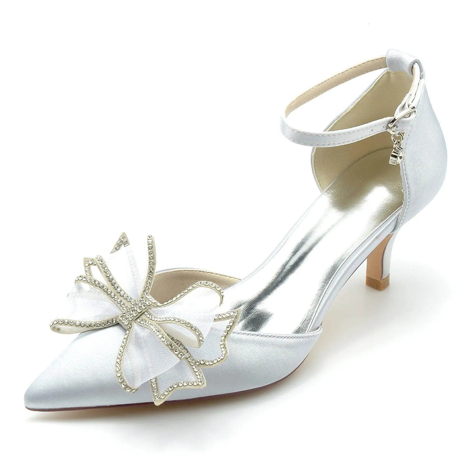 Stiletto Heel 6cm Silk-Like Shoes CK0228