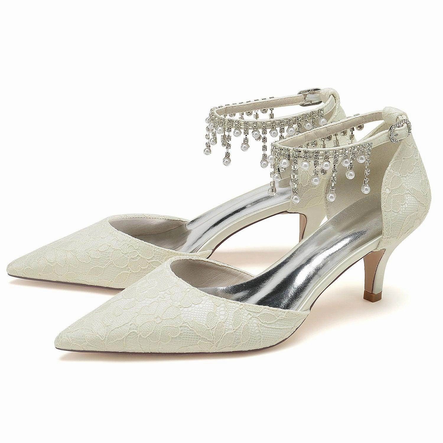 Stiletto Heel 6cm Lace Shoes CK0201
