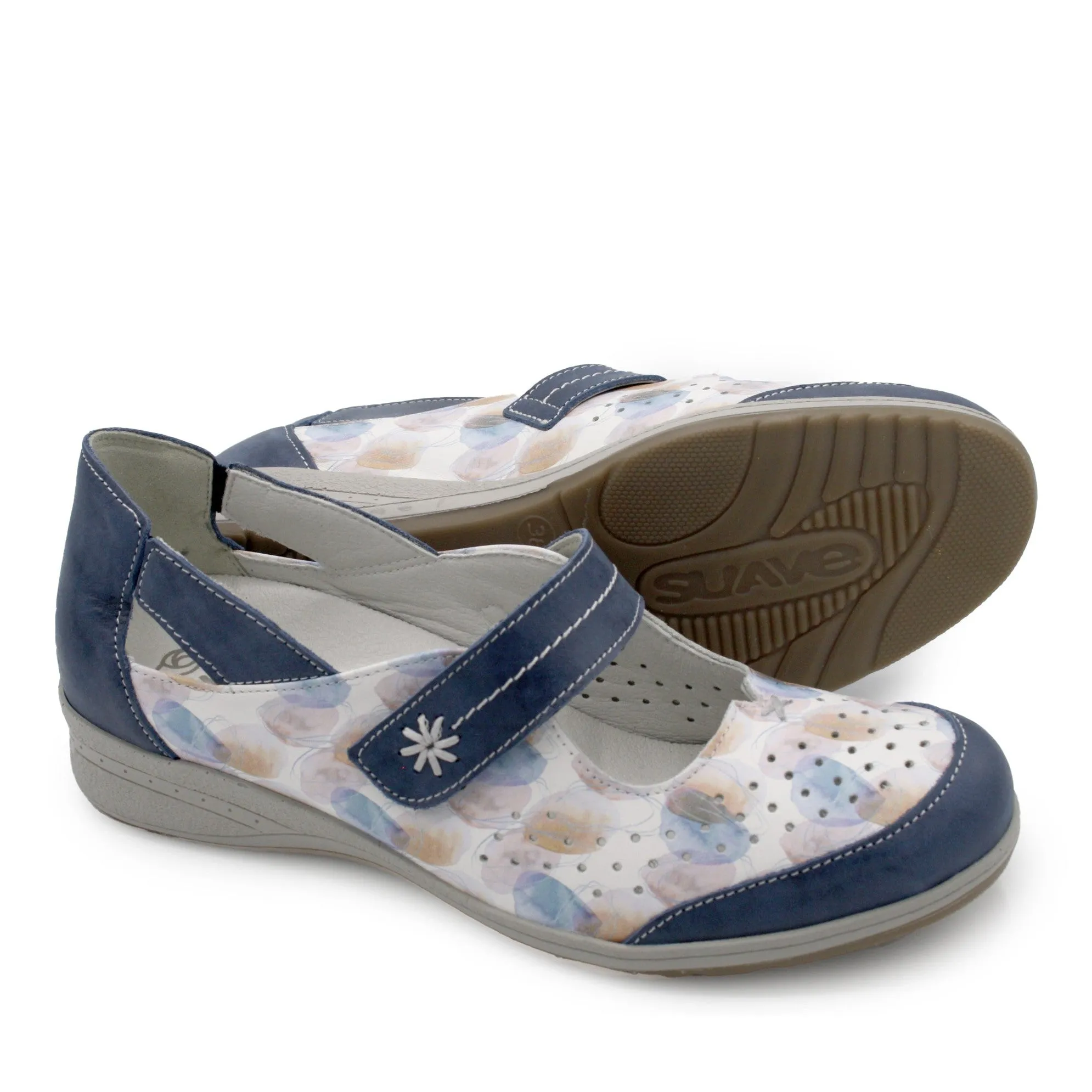 Suave Mary Jane 6030 63 Denim