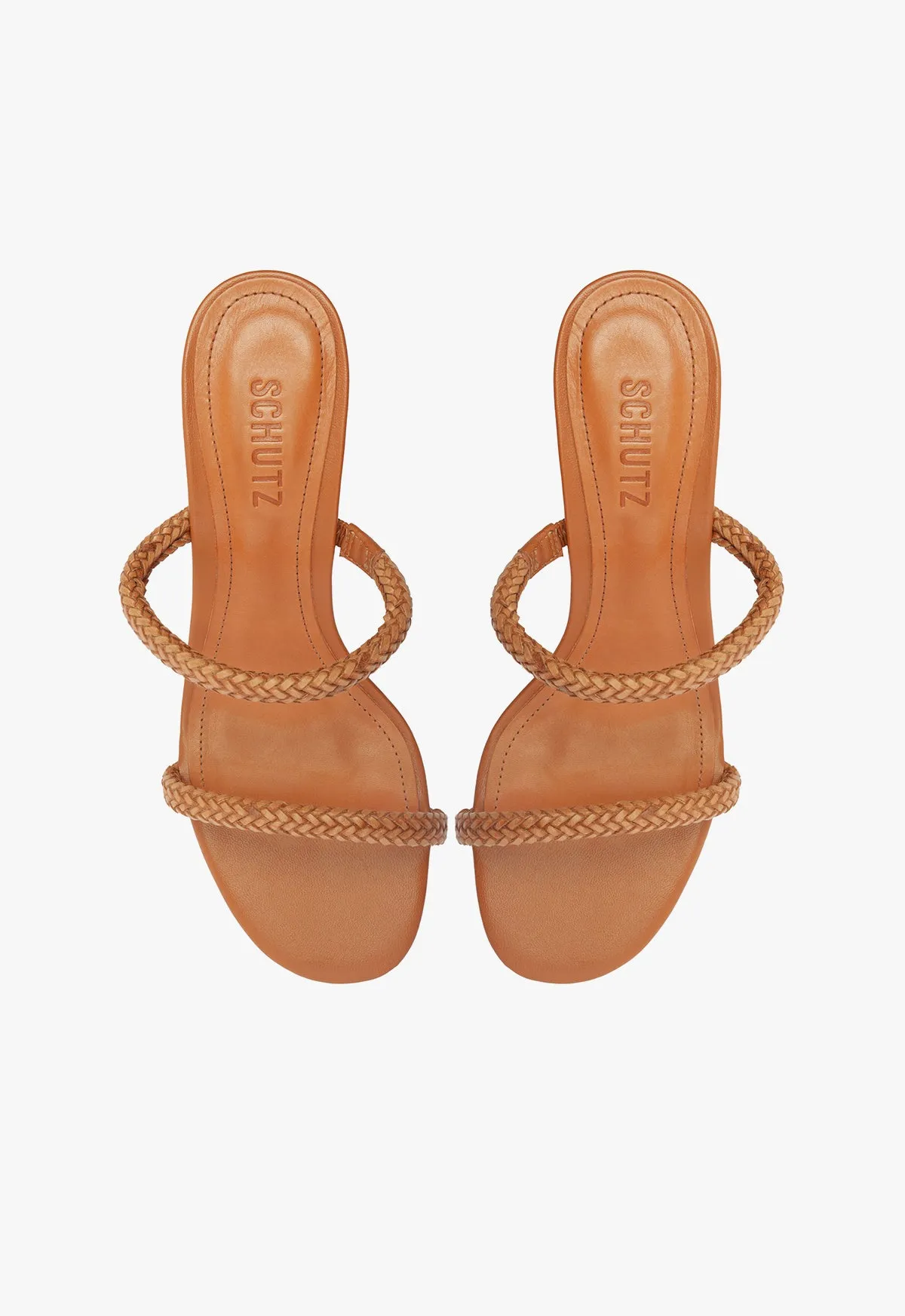 Taliah Woven Mid Sandal