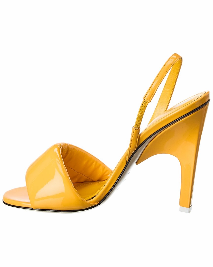 The Attico Rem Vinyl Slingback Sandal