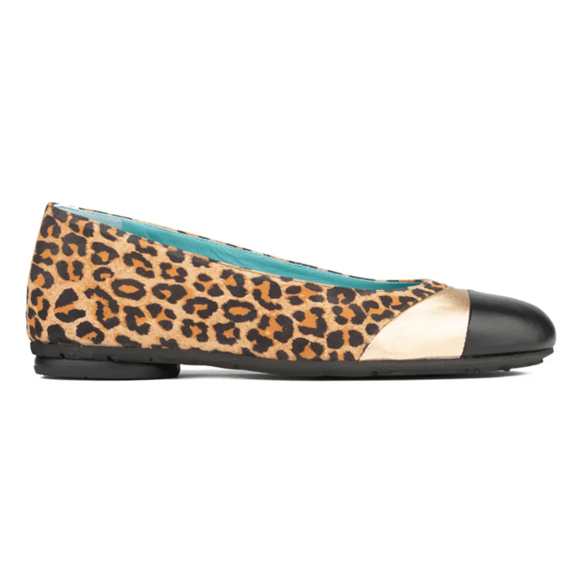 Thierry Rabotin Women's Marta Black/Gold/Leopard