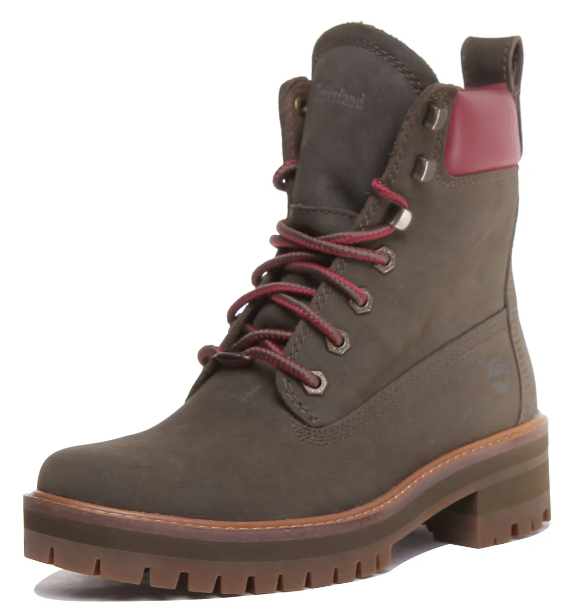 Timberland A2Dtd Courmayeur Valley Boots In Olive For Women